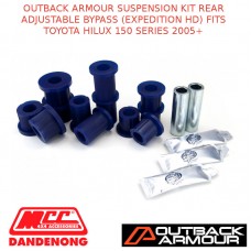 OUTBACK ARMOUR SUSP KIT REAR ADJ BYPASS (EXPD HD) FITS TOYOTA HILUX 150S 05+